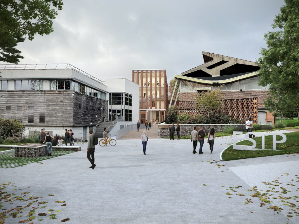 L’ESTP Cachan s’agrandit pour mieux articuler enseignement, recherche et vie étudiante