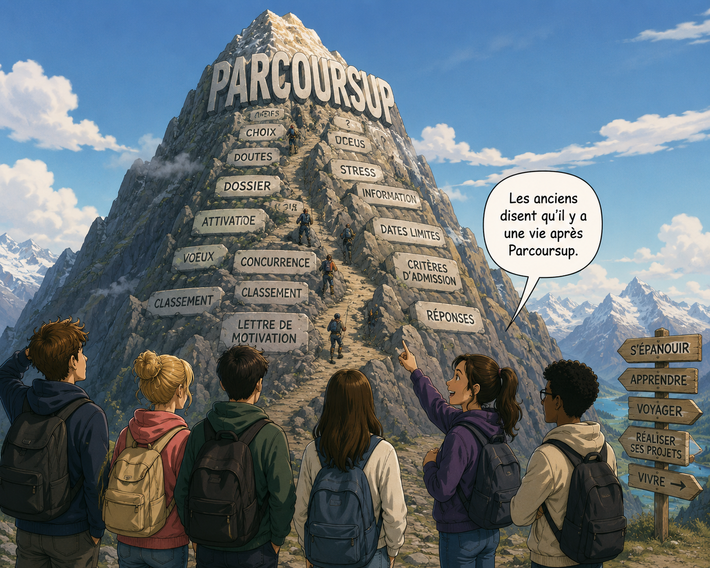Aux racines du mouvement lycéen : le grand stress de Parcoursup