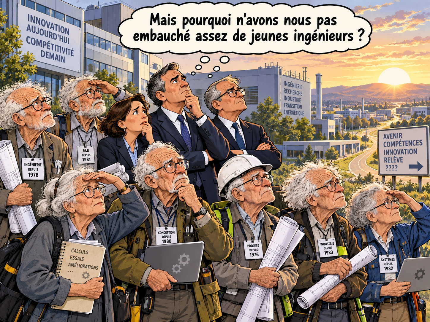Étude IESF : le chômage des jeunes ingénieurs en hausse alors que nous allons bientôt manquer d’ingénieurs